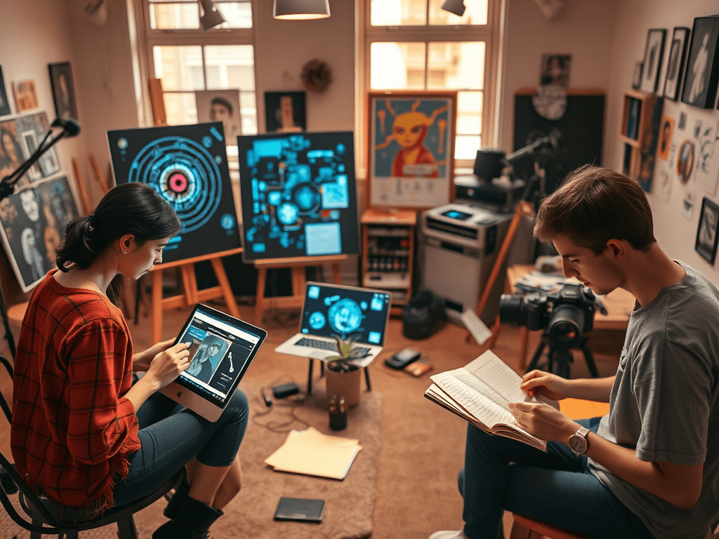 How Artists Can Use AI Tools to Spark Creativity (Without Losing Their&nbsp;Soul)